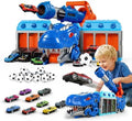 LuckFuture Triceratops Dinosaur Launcher Truck Toy