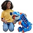 LuckFuture Triceratops Dinosaur Launcher Truck Toy